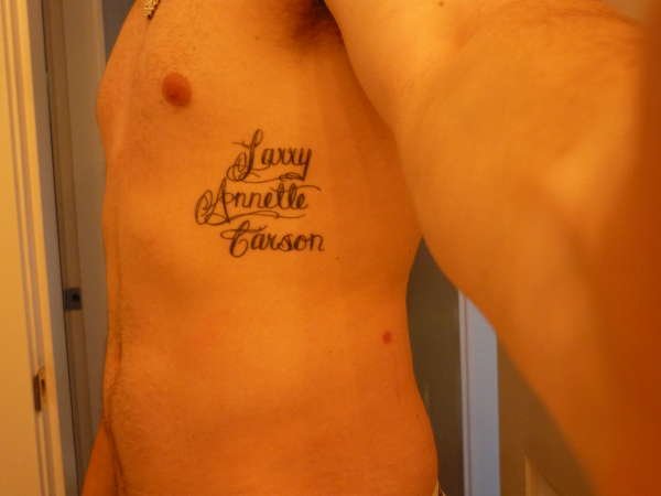 that tattoo artists find more boring the letterings especially family